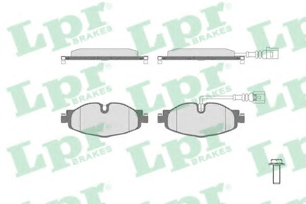 Тормозные колодки LPR 05P1834
