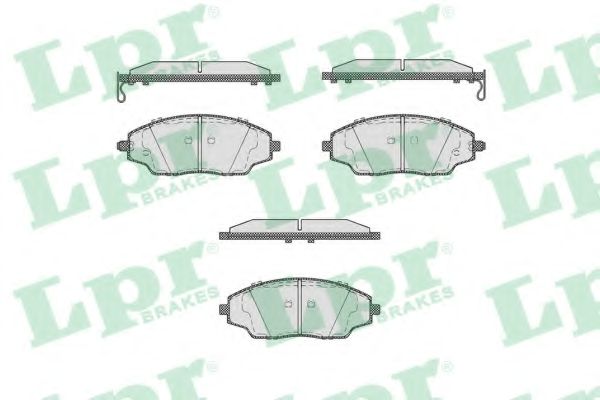 Тормозные колодки LPR 05P1846