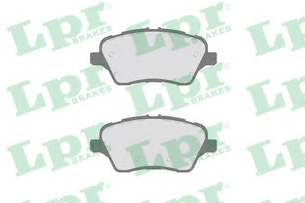 Тормозные колодки LPR 05P1856