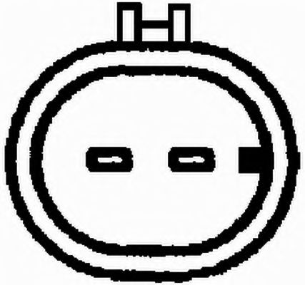 Датчик импульсов HELLA 6PU 009 163-391 (датчик частоты вращения) - Фото 1