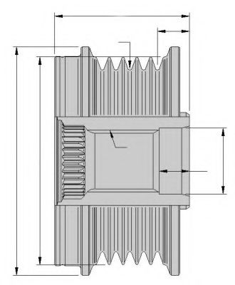 Бендикс HELLA 9XU 358 038-291 - Фото 1