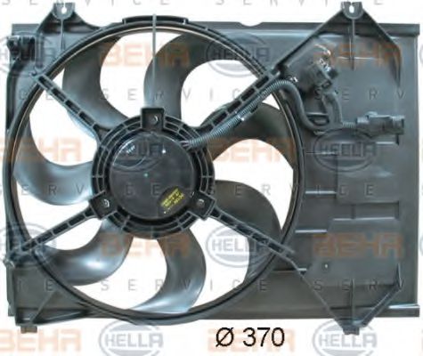 Вентилятор охлаждения HELLA 8EW 351 041-361