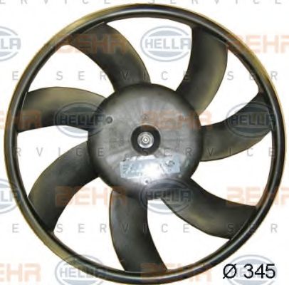 Вентилятор охлаждения HELLA 8EW 351 041-661