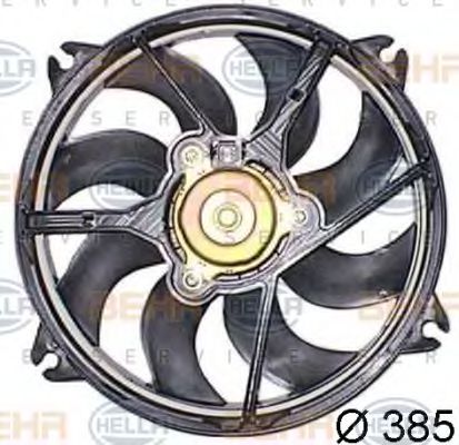 Вентилятор охлаждения HELLA 8EW 351 044-541 BEHR HELLA SERVICE