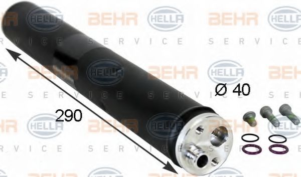 Осушувач кондиціонера HELLA 8FT 351 193-321