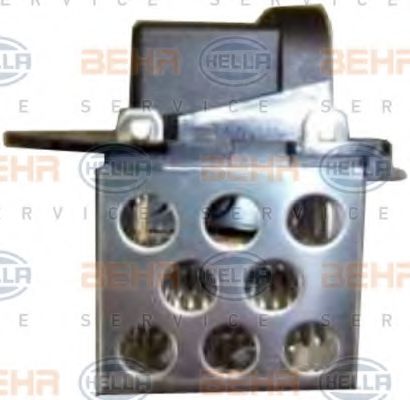 Реостат вентилятора отопителя HELLA 9ML 351 332-411