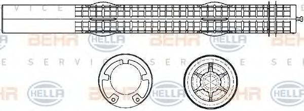 Осушитель кондиционера HELLA 8FT 351 335-311