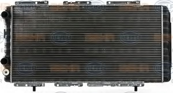 Радіатор, охолодження двигуна HELLA 8MK 376 700-551 - Фото 1