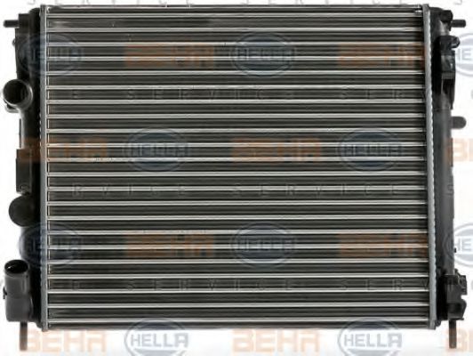 Радіатор, охолодження двигуна HELLA 8MK 376 700-584 - Фото 1