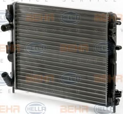 Радіатор, охолодження двигуна HELLA 8MK 376 700-584 - Фото 6