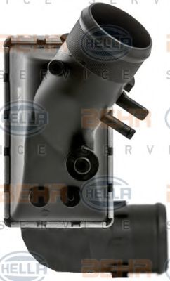 Интеркулер HELLA 8ML 376 700-714 BEHR HELLA SERVICE Version ALTERNATIVE - Фото 3