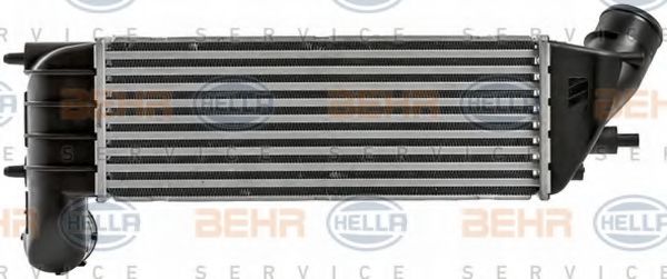 Интеркулер HELLA 8ML 376 700-714 BEHR HELLA SERVICE Version ALTERNATIVE - Фото 4
