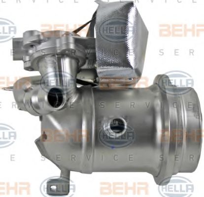 Радиатор, рециркуляция ОГ HELLA 8ME 376 701-671