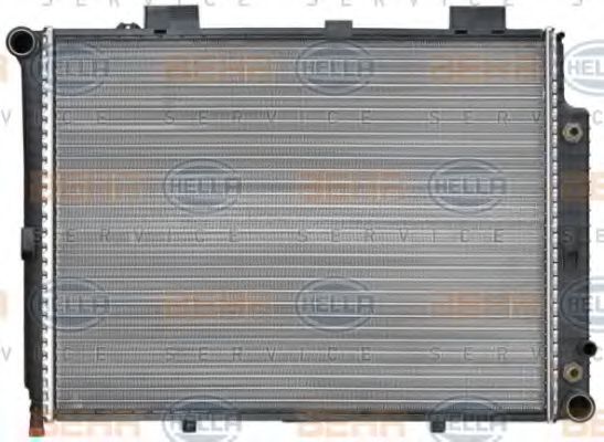 Радіатор, охолодження двигуна HELLA 8MK 376 710-231 - Фото 1