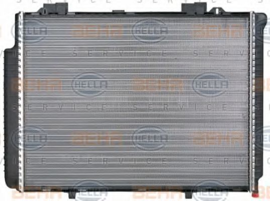 Радіатор, охолодження двигуна HELLA 8MK 376 710-231 - Фото 4