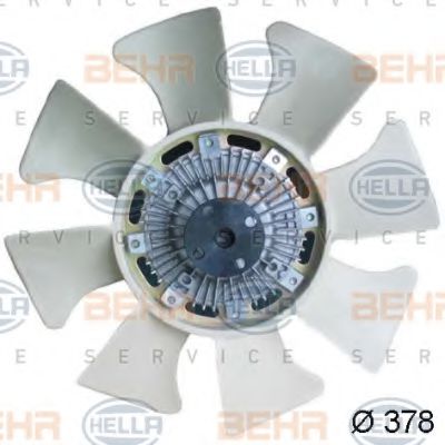 Вентилятор охлаждения HELLA 8MV 376 734-301 BEHR HELLA SERVICE