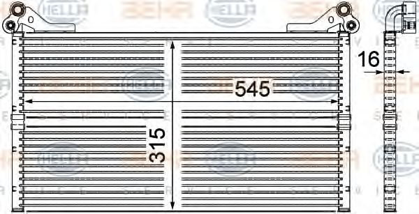 Масляный радиатор HELLA 8MO 376 750-751