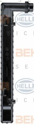 Радіатор, охолодження двигуна HELLA 8MK 376 765-124 - Фото 3