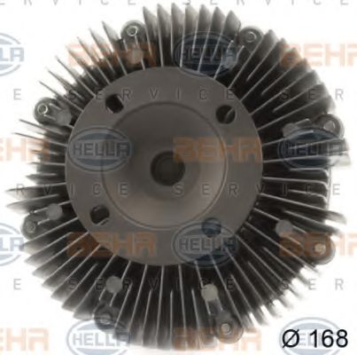Вязкостная муфта вентилятора охолодження HELLA 8MV 376 791-091 - Фото 1