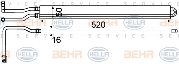 Масляный радиатор HELLA 8MO 376 924-221