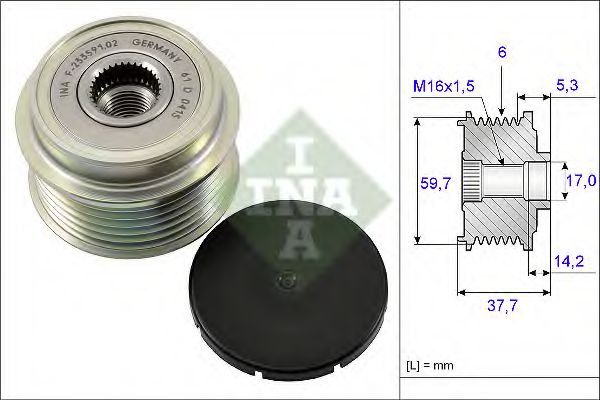 Бендикс INA 535 0162 10