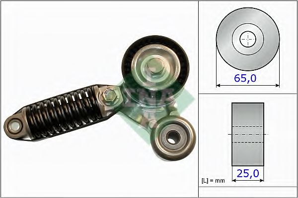 Натяжитель ремня INA 534 0314 10