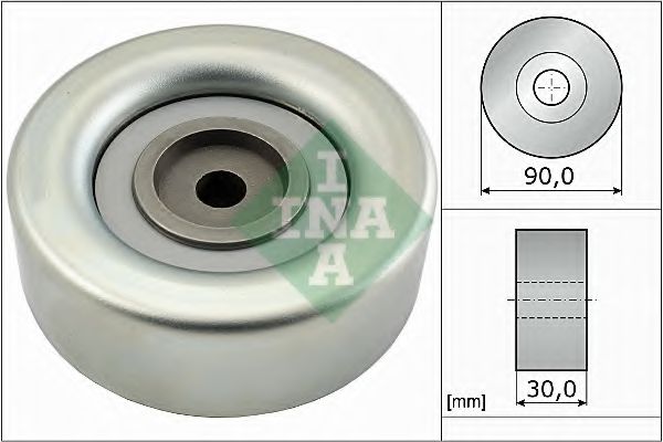 Направляющий / паразитный ролик поликлинового ремня INA 532 0693 10