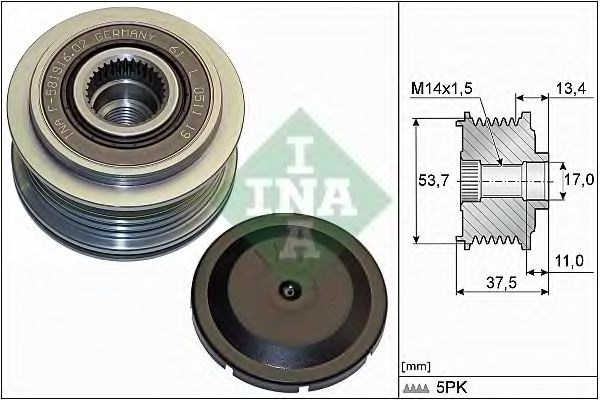Бендикс INA 535 0278 10