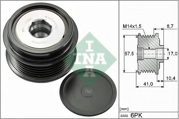 Бендикс INA 535 0282 10