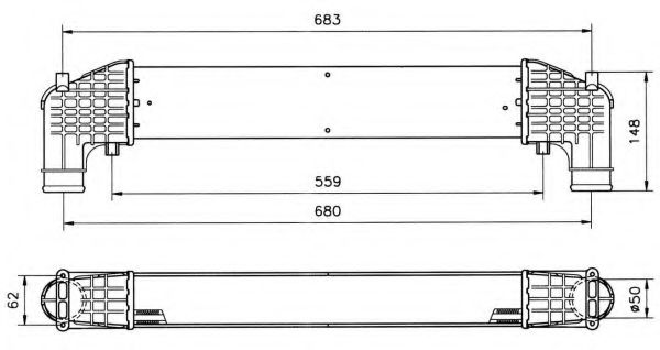 Интеркулер NRF 30108A