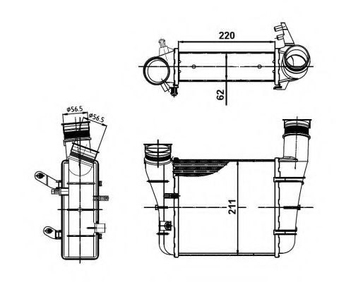 Интеркулер NRF 30148A