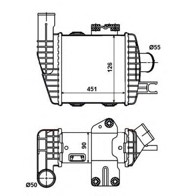 Интеркулер NRF 30371