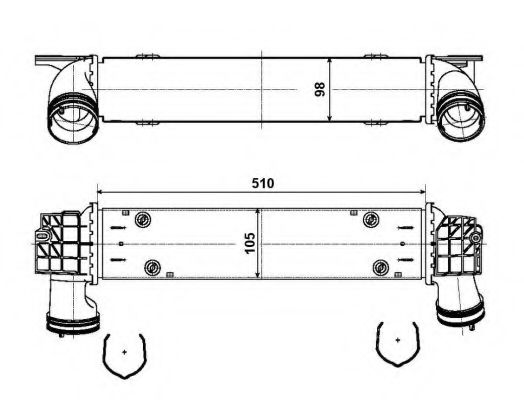 Интеркулер NRF 30907A