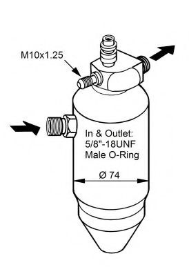 Осушитель кондиционера NRF 33345