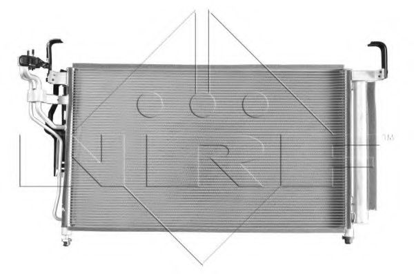 Радиатор кондиционера NRF 350026