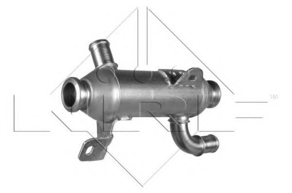 Радиатор, рециркуляция ОГ NRF 48008 - Фото 3