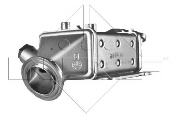 Радиатор, рециркуляция ОГ NRF 48009 - Фото 3