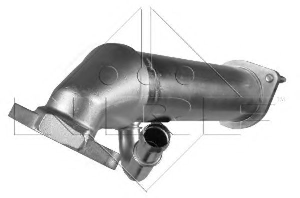 Радиатор, рециркуляция ОГ NRF 48013 - Фото 3