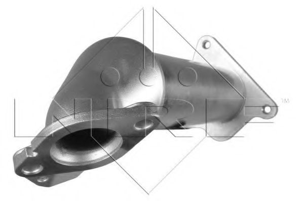 Радиатор, рециркуляция ОГ NRF 48014 - Фото 3