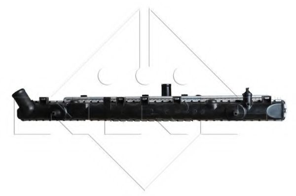 Радіатор, охолодження двигуна NRF 53260 - Фото 3