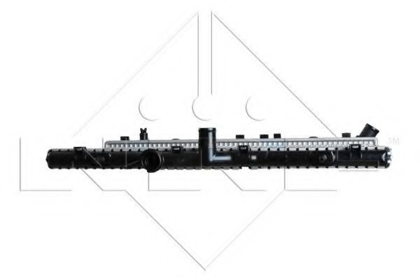 Радіатор, охолодження двигуна NRF 53260 - Фото 4
