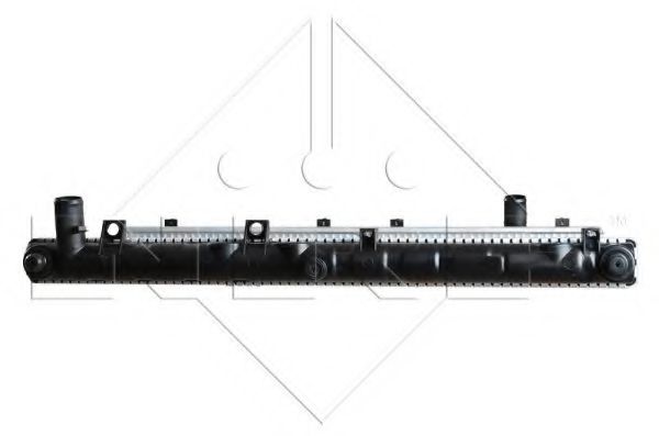 Радіатор, охолодження двигуна NRF 53317 - Фото 4