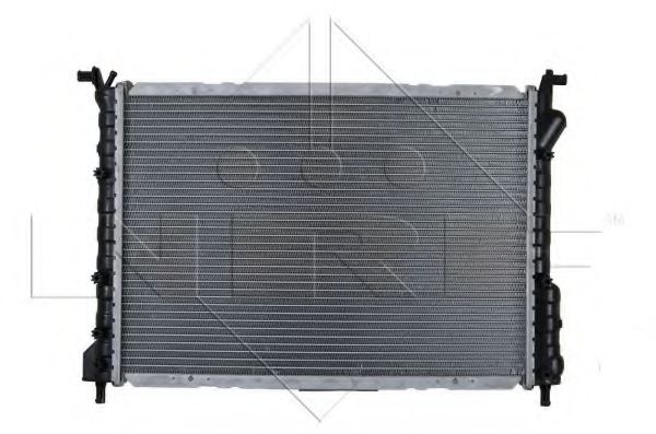 Радиатор, охлаждение двигателя NRF 53608 - Фото 2