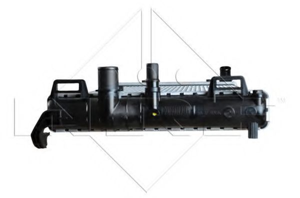 Радіатор, охолодження двигуна NRF 53615 - Фото 3