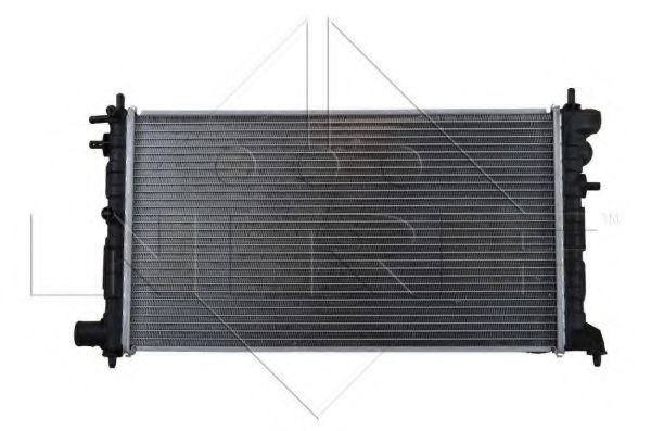 Радіатор, охолодження двигуна NRF 58068 - Фото 2