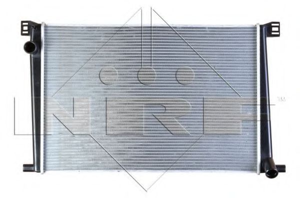 Радиатор, охлаждение двигателя NRF 58472 - Фото 1
