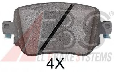 Тормозные колодки A.B.S. 35001