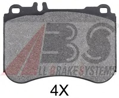Тормозные колодки A.B.S. 35050