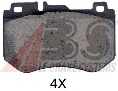 Тормозные колодки A.B.S. 35065