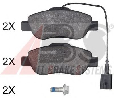 Тормозные колодки A.B.S. 35066